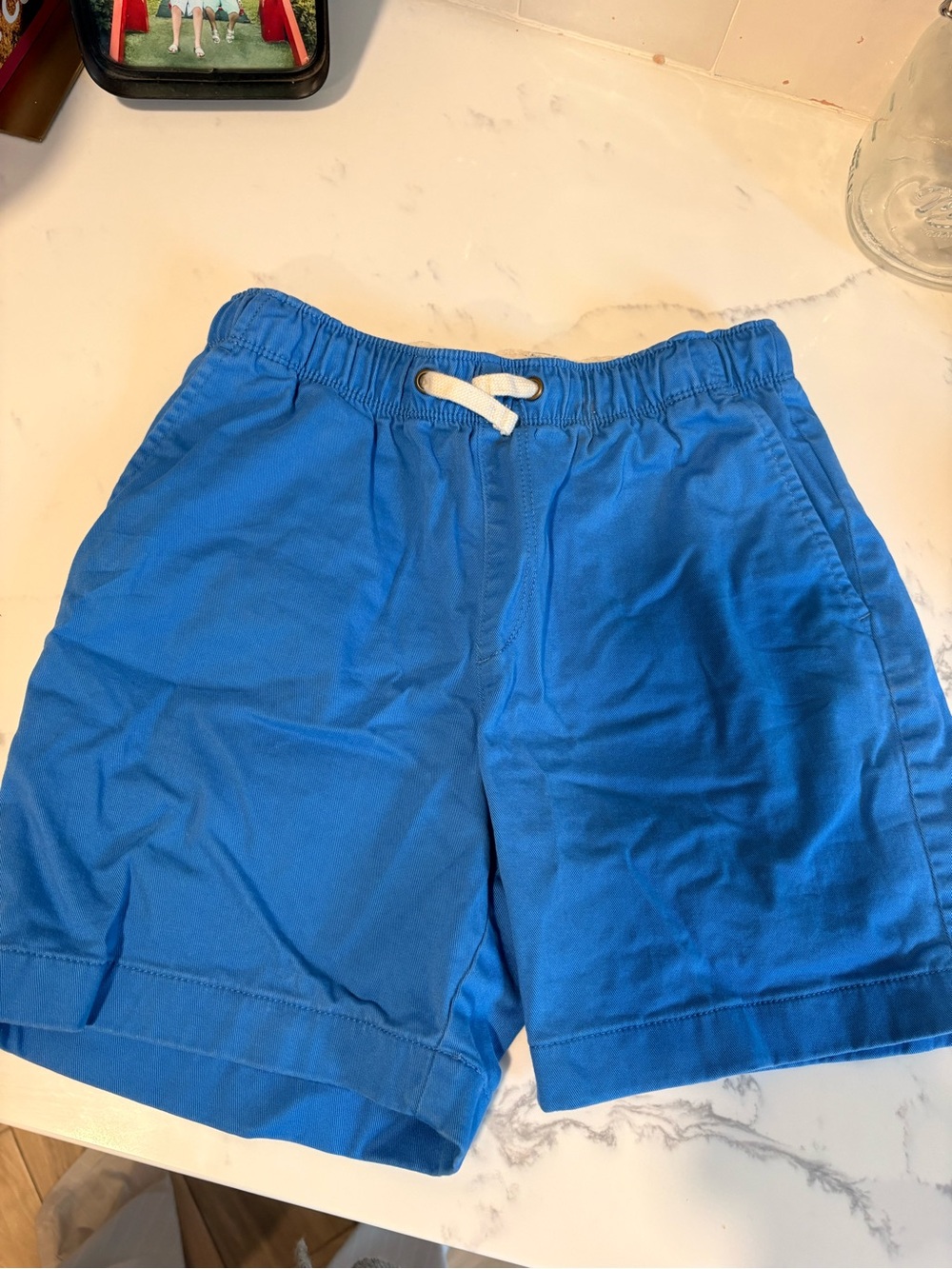 Kids Blue Drawstring Shorts J crew
